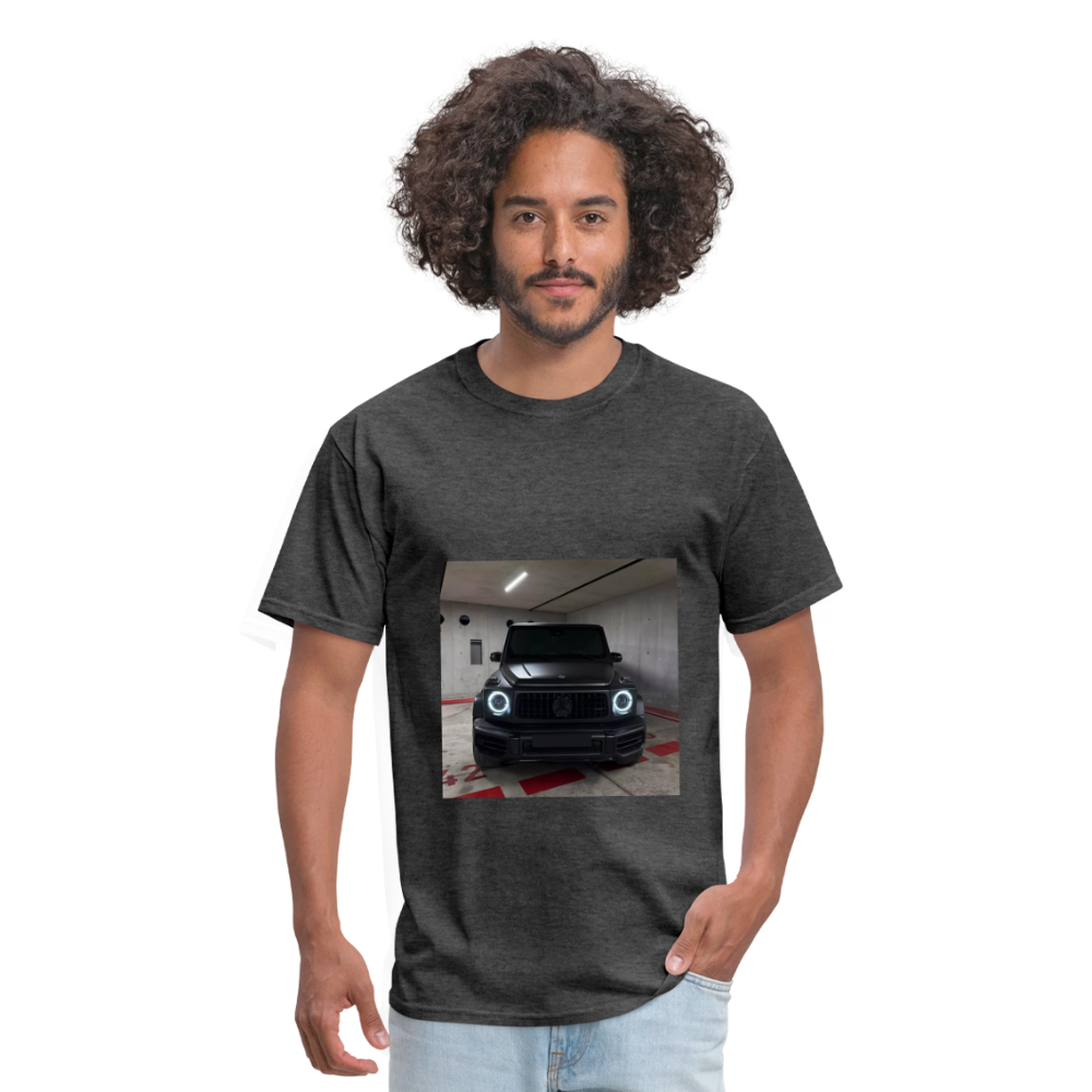 G63 Print T-shirt - heather black