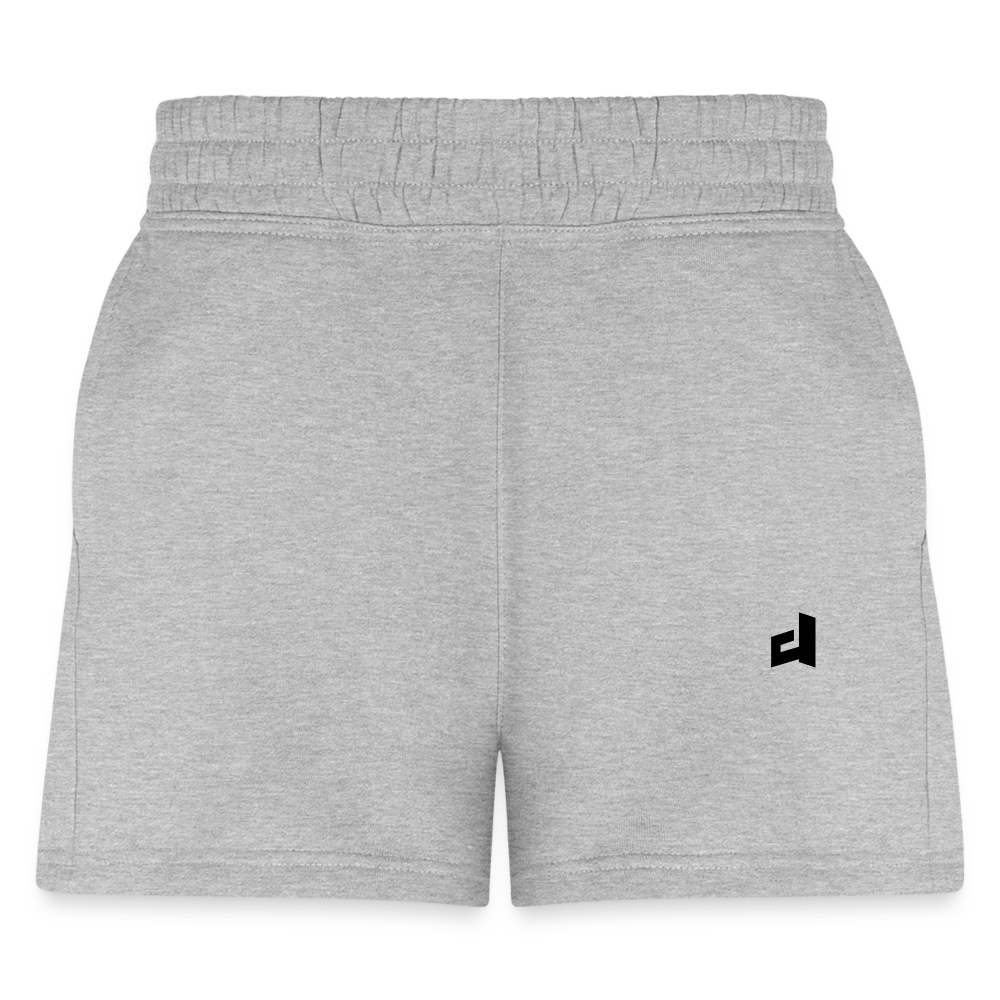 Women's Jogger Short - heather gray