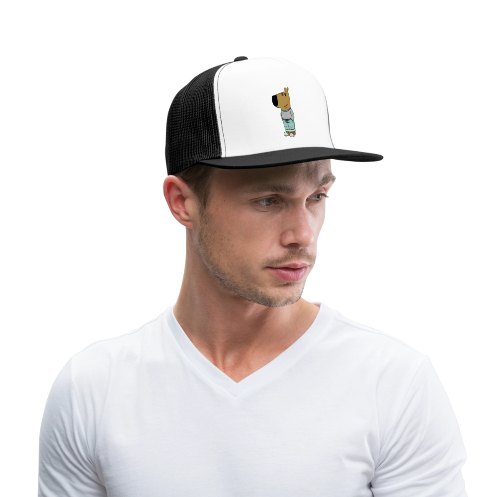 Chill Guy Hat - white/black