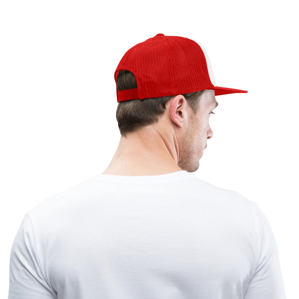 Chill Guy Hat - white/red