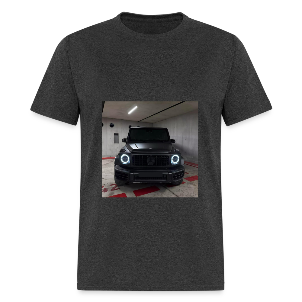 G63 Print T-shirt - heather black