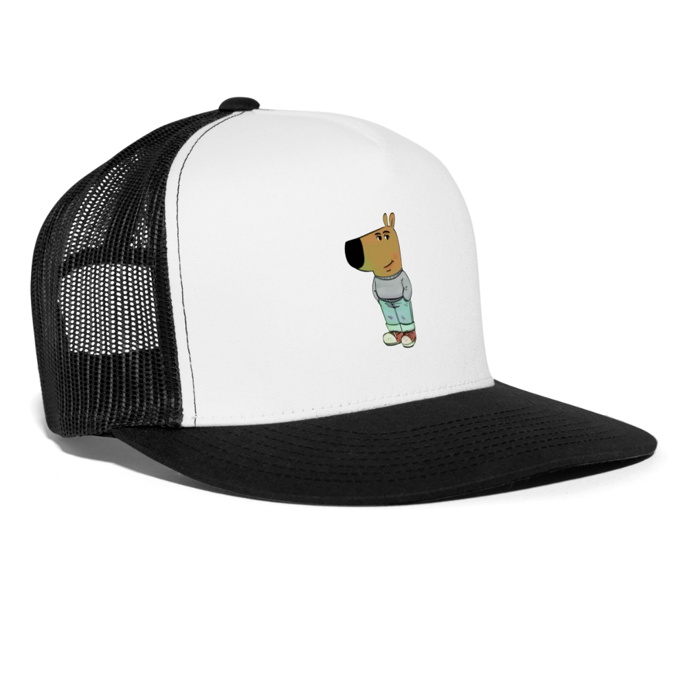 Chill Guy Hat - white/black