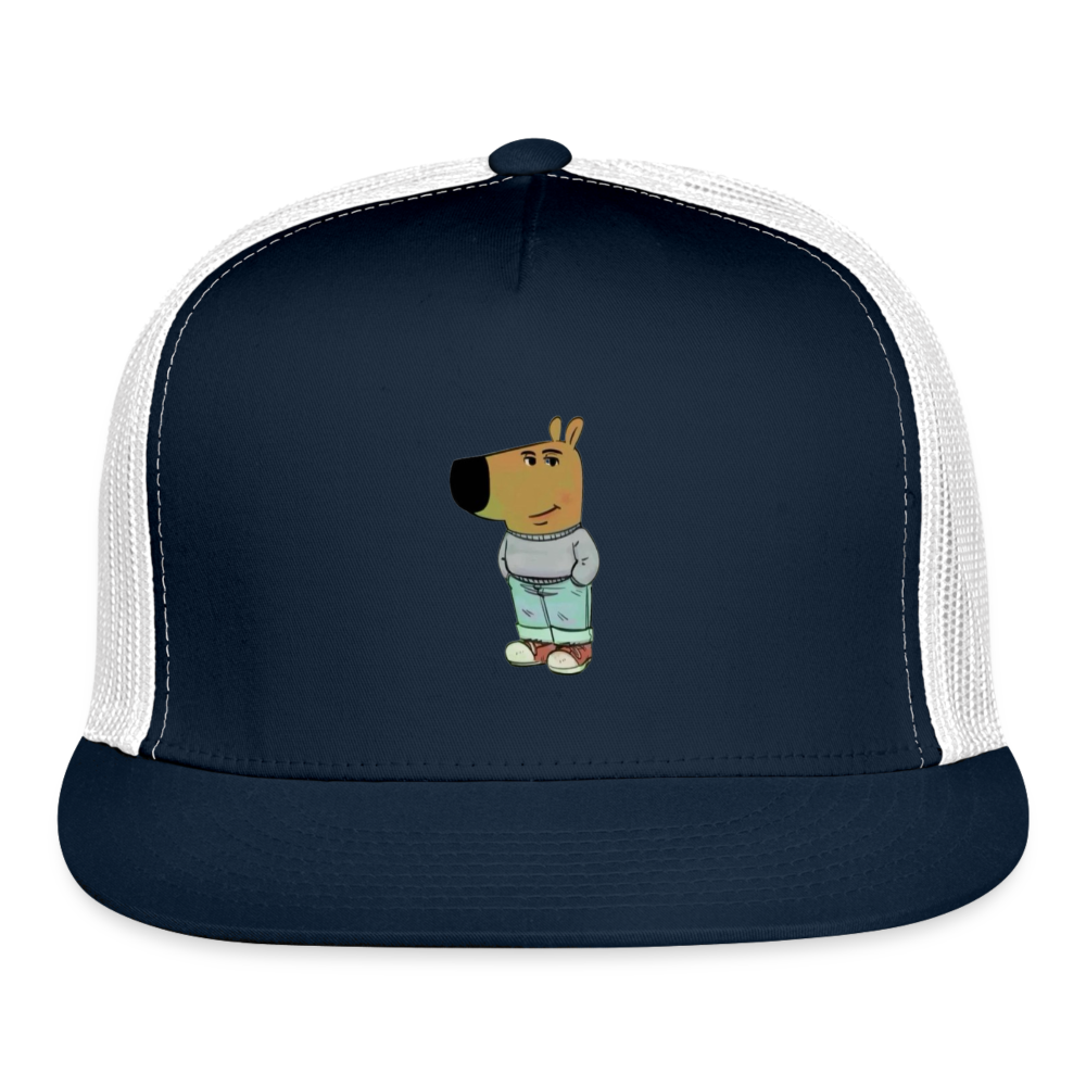 Chill Guy Hat - navy/white